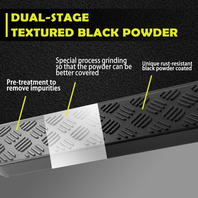 Glossy Black Nerf Bar Running Boards For 2020+ Land Rover Defender 110 130 Aluminium Alloy Side Auto Step Bars