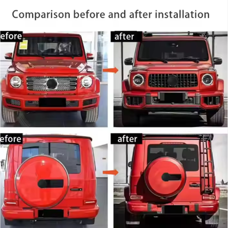 طقم هيكل سيارة SUV كامل G Wagon W464 2019-2023 لـ G500 G63 G550