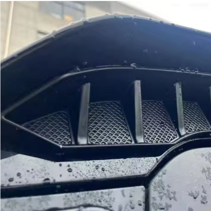 ABS Black Primer Rear Wing for Land Rover Defender 90 110 130 2020-2025