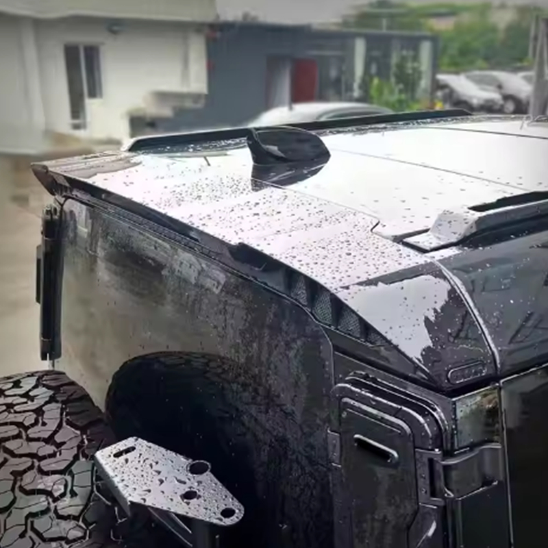 ABS Black Primer Rear Wing for Land Rover Defender 90 110 130 2020-2025