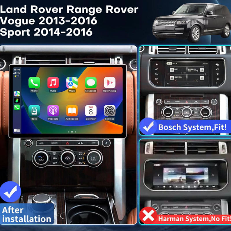 Range Rover Vogue 2013-2017 Apple CarPlay Screen 7 Inch OEM Look And Feel